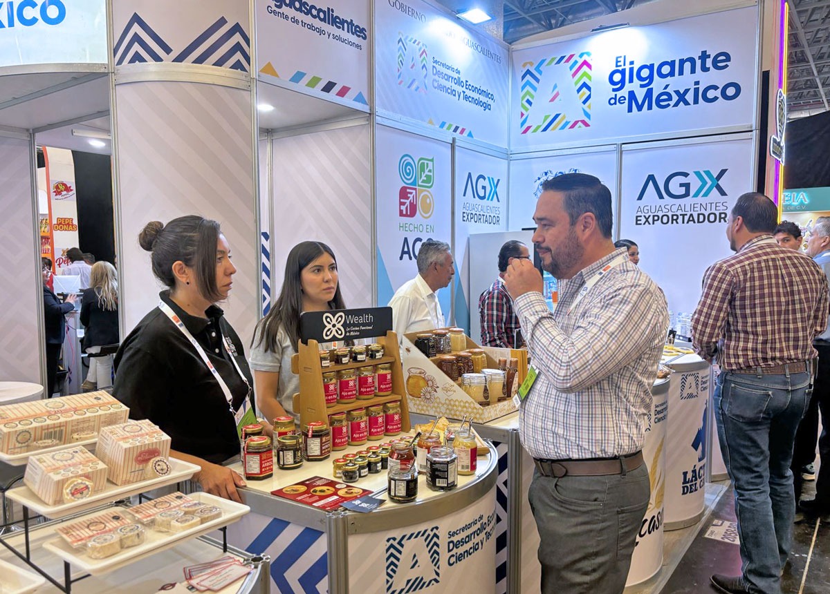 EMPRESAS DE AGUASCALIENTES DESTACAN EN LA FERIA COMERCIAL MÁS GRANDE DE AMÉRICA LATINA